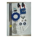 Impo Sk 415/08 3hp Krom Başlıklı 40 Mt Yassı Kablolu Ve Panolu 80 Mt Halatlı Çift Vanalı Akıtma Başlıklı Monofaze Takım Dalgıç Pompa