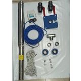 Impo Sk 415/08 3HP Technoplast Başlıklı 30 MT Yassı Kablolu ve Panolu 60 mt Halatlı Monofaze Takım Dalgıç Pompa