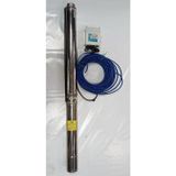 İmpo SK406-13 2 HP Krom Başlıklı 45 mt Yassı Kablolu ve Panolu Halatlı Çift Vanalı Dalgıç Pompası