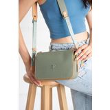 ImPolo Dayanna Yeşil Taba 16x22 cm Kadın Omuz ve Çapraz Çanta