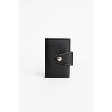 ImPolo Emiliy Siyah Kum Gofraj Desen Çok Amaçlı unisex Kartlık 7x11 Ebatında