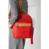 ImPolo Maya Kırmızı Taba 35x28 cm Kadın Sırt Çantası