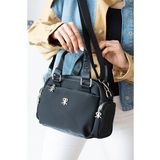 ImPolo Victoria Siyah 19x26 cm Kadın Omuz ve Çapraz Çanta