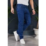 İMPOSİNG Big Size Jeans Lyrca Yüksek Bel Regular Fit Battal Boy Erkek Kot Pantolon Yeni Sezon