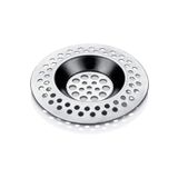 Impress Banyo Evye Filtresi Çöp Tıkacı 1 Adet Paslanmaz Metal Yuvarlak Mutfak Lavabo İçi Gider Süzgeci