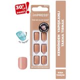 Impress Kendinden Yapışkanlı Takma Tırnak Tarçın Small