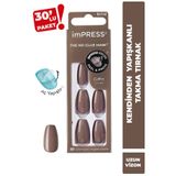 Impress Kendinden Yapışkanlı Takma Tırnak Uzun Vizon
