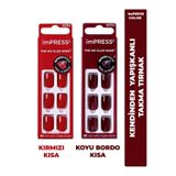 Impress Kendinden Yapışkanlı Takma Tırnaklar KIMC14-13 Small