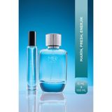 Imprime Mer Edp 100 ml & Seyahat Boy 15 ml Erkek Parfüm Seti I Marin ve Fresh I Deniz, Bergamot, Sandal