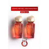 Imprime Muse EDP Kadın Parfüm 2’li Set 2 x 50 ml | Çiçeksi, Meyveli | Frenk Üzümü, Lavanta, Yasemin, Vanilya, Misk, Amber