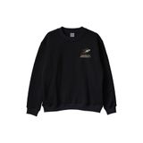 Improbability Roket Siyah Bisiklet Yaka Sweatshirt