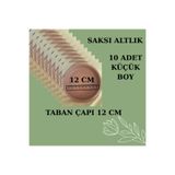 İMRE ÇİÇEKÇİLİK SAKSI ALTLIK KÜÇÜK BOY 10 ADET
