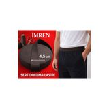 İMREN AKSESUAR Sert Dokuma Kahverengi 4,5 cm Dayanıklı Paça Don ve Bel Lastiği 1 Paket 3 Metre