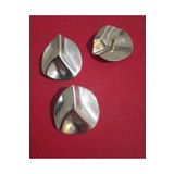 İMREN AKSESUAR Z.A.R.A Moda İMREN7 Büyük Boy Gold Renk Düğme,(Kaban,ceket,yelek,elbise 3 lü düğme 3,5 cm)