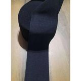 imrenaksesuar 10 cm Don Paça Bel Lastiği Yassı Geniş Lastik 3 Metre (siyah)