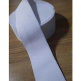 imrenaksesuar 3 cm Don Paça Bel Lastiği Yassı Geniş Lastik 5 Metre (beyaz)