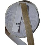 imrenaksesuar 4 cm Simli Don Paça Bel Lastiği Yassı Geniş Lastik 5 Metre (sarı)