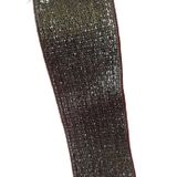 imrenaksesuar 4 cm Simli Don Paça Bel Lastiği Yassı Geniş Lastik 5 Metre (siyah)