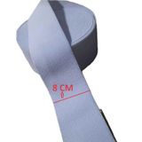 imrenaksesuar Bel Paça ve Don Lastiği Yassı Geniş Lastik 4cm,5cm,6cm,7 cm,8cm,9cm 1 paket 5 metre (BEYAZ, 8CM)