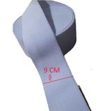 imrenaksesuar Bel Paça ve Don Lastiği Yassı Geniş Lastik 4cm,5cm,6cm,7 cm,8cm,9cm 1 paket 5 metre (BEYAZ, 9CM)