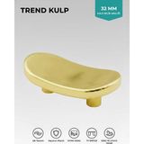 İmt Aksesuar Lüks Trend Kulp (32 mm ) Mobilya Yatak Odası Tv Ünitesi Konsol Çocuk ve Genç Odası Kulp - ALTIN