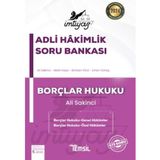 İmtiyaz Adli Hakimlik Soru Bankası Borçlar Hukuku Genel Hükümler - Özel Hükümler / 9786256623255