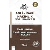 İmtiyaz - Adli-İdari Hakimlik-İdare Hukuku-İdari Yargılama Usul Hukuku Soru Bankası