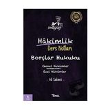 İmtiyaz Borçlar Hukuku Genel Hükümler- Özel Hükümler Hakimlik Ders Notları