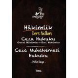 İmtiyaz - Hakimlik Ders Notları - Ceza Hukuku - Genel Hükümler - Özel Hükümler - Ceza Muhakemesi Huk