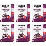 İmubest Kara Mürver 30 Kapsül 6'lı Set - --