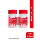 Imuneks Farma 100 mg Koenzim Q10 (Ubikinon) & Piperin Takviye Edici Gıda x 2 Adet