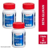 İmuneks Farma Farma 50 mg Beta Glukan (1,3/1,6) Içeren Takviye Edici Gıda 40 Kapsül x 3 Adet
