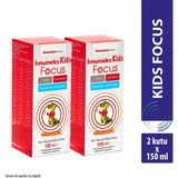 İmuneks Farma Imuneks Kids Focus L-Arjinin, Fosfotidilserin, Multivitamin ve Mineraller Içeren Sıvı Takviye Edici Gıda 150 ml x 2 Adet