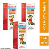 İmuneks Farma Kids Multi Vitamin Ve Mineraller Içeren Sıvı Takviye Edici Gıda 150 Ml X 3 Adet