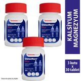 Imuneks Farma Osteonext plus Kalsiyum, Magnezyum, Vitamin D3 ve Mineraller İçeren Takviye Edici Gıda 30 Tablet x 3 Adet