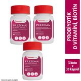 Imuneks Farma Prezema™ Lactobacillus Rhamnosus Probiyotik Mikroorganizma ve Vitaminler Içeren Takviye Edici Gıda 30 Kapsül x 3 Adet