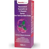 Imuneks Farma Resveratrol Şurup 150 ml - Dezenfektan Hediyeli (%72 Alkol)