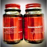 Imuneks Q10 Koenzim Q10 ve Beta-Glukan İçeren 30 Kapsül 2 Adet Takviye Edici Gıda
