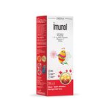 İmunol Imunol - Ekinezya, Propolis, 1,3/1,6 Beta Glukan, C Vitamini, Çinko- Ballı Çilek Aromalı Şurup 150ml