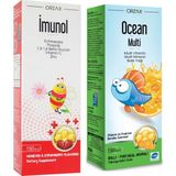 Imunol Şurup 150ML Ocean Multivitamin Multimineral Balık Yağı - Aromalı