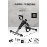 İMVULA Dijital Göstergeli Katlanabilir Direnç Ayarlı El Ayak Egzersiz Kondisyon Bisikleti Pedal