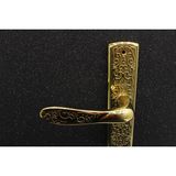 Imza Aynalı Oda Kapı Kolu Titanyum