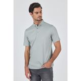 İmza Beyaz Kısa Kol Düz Suprem Polo Yaka Cepsiz Pamuklu Casual Slim Fit Tişört 1011250160 - Kemik - Beyaz - 3XL