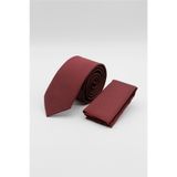 İmza Bordo Kuş Gözü Desen 6 Cm Kravat 1090260100