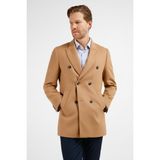 İmza Camel Kılıç Yaka Erkek Slim Fit Kruvaze Kaban Polyester Orta Kalınlık 1008255102 - 2XL
