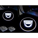 İmza Dacia Araçlarına Kapı Altı LED Logo Mesafe Sensörlü Yeni Nesil