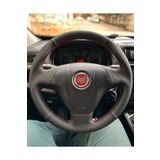 imza direksiyon kılıfı Fiat Linea Fiorino (TUŞSUZ) Araca Özel Direksiyon Kılıfı (NOKTALI DÜZ KIRMIZI DİKİŞLİ)