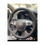 imza direksiyon kılıfı Ford Focus 3 Araca Özel Direksiyon Kılıfı (NOKTALI KARBON YÜZÜKLÜ)