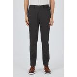 İmza Erkek Koyu Antrasit Esnek Yandan Cepli Slim Fit Jogger Pantolon 1003250157