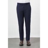 İmza Erkek Lacivert Esnek Yandan Cepli Slim Fit Pantolon 1003245313